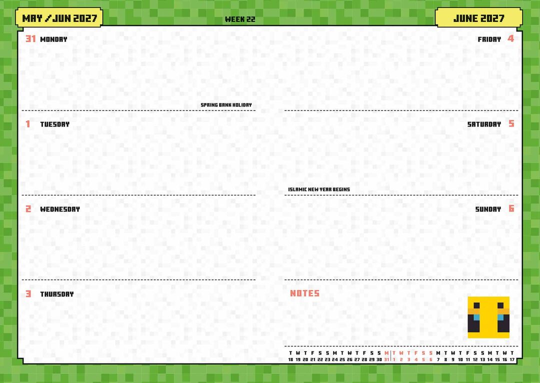 Danilo Agenda 27 Minecraft dnl