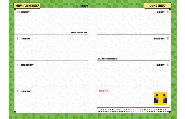 Danilo Agenda 27 Minecraft dnl