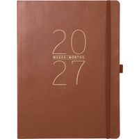 Graphique De France Agenda 27 Classic Brown 18 mnd L