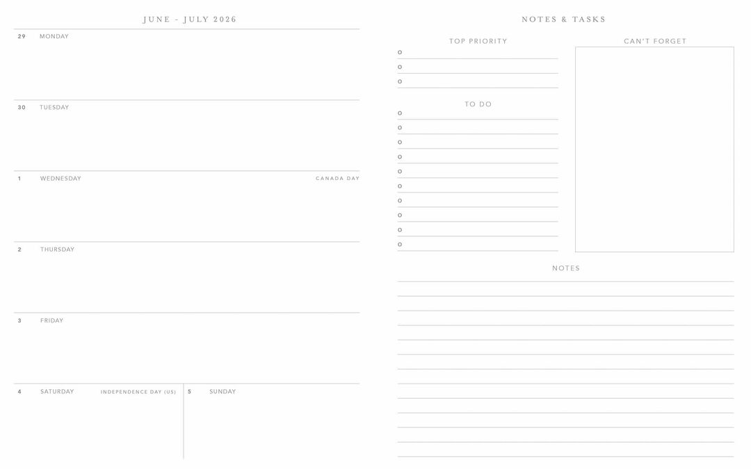 Graphique De France Agenda 27 Classic Grey 18 mnd L