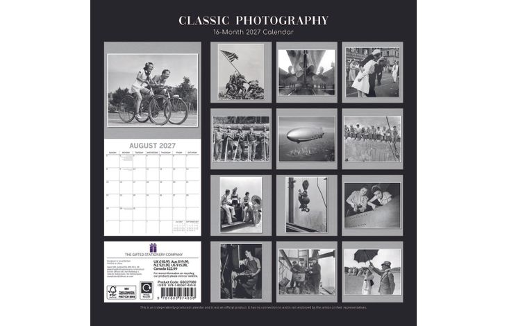 The Gifted Stationery Kalender 27 Classic Photography gtd