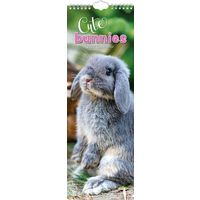The Gifted Stationery Sl Kalender 27 Cute Bunnies gtd