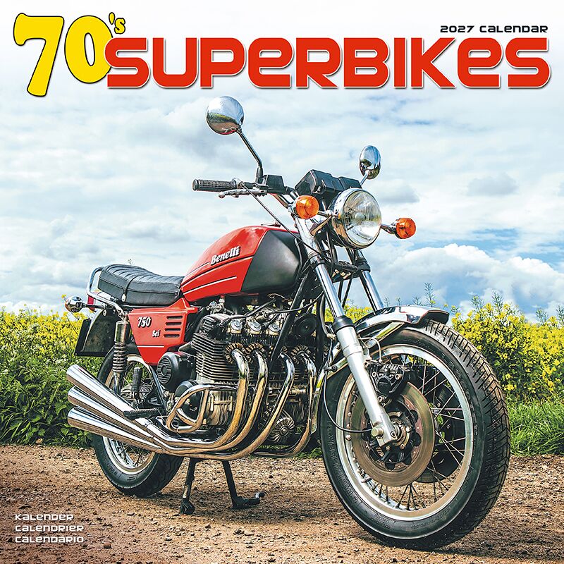 Avonside Kalender 27 70's Superbikes as