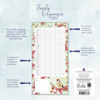 The Gifted Stationery Kalender 27 Birdsong Family Organizer gtd