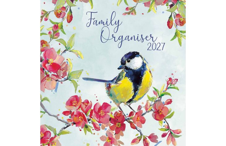 The Gifted Stationery Kalender 27 Birdsong Family Organizer gtd