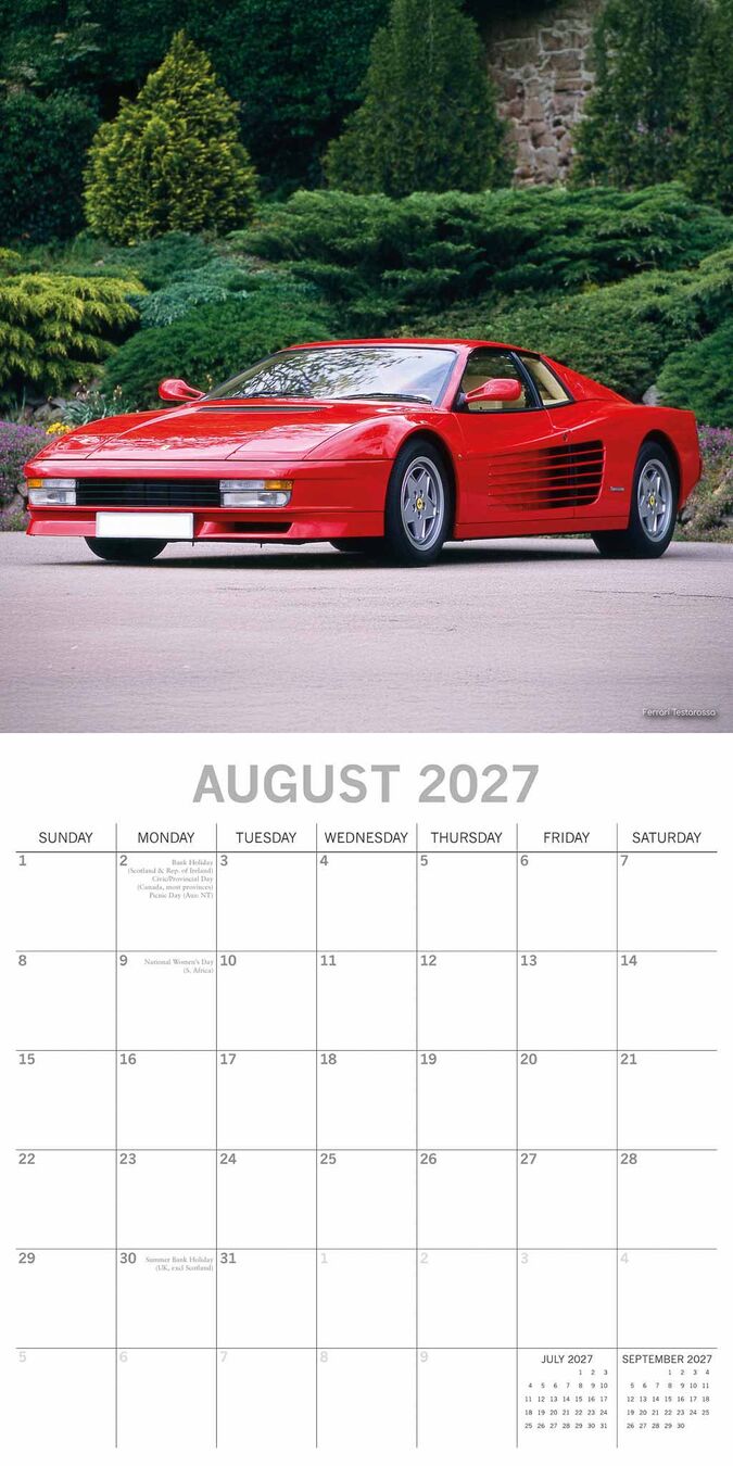The Gifted Stationery Kalender 27 Ferrari gtd