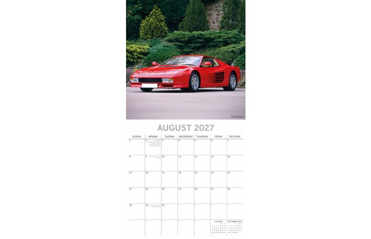 The Gifted Stationery Kalender 27 Ferrari gtd
