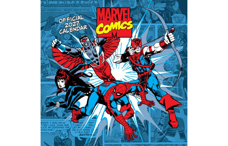 Danilo Kalender 27 Marvel Comics dnl