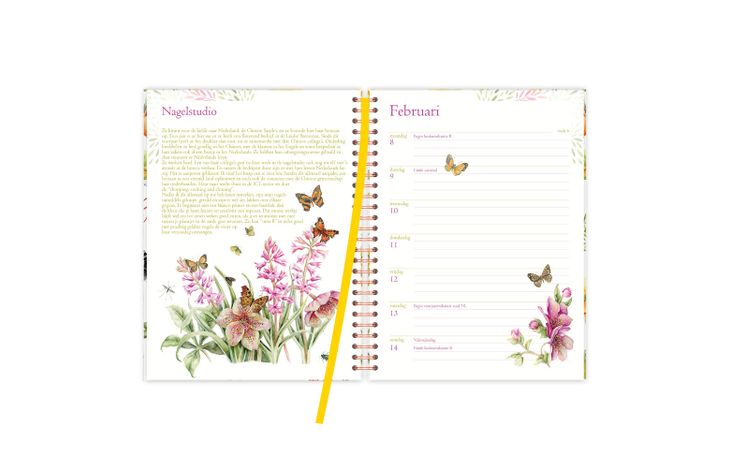 Comello Agenda 27 Janneke Brinkman Gele Bloemen