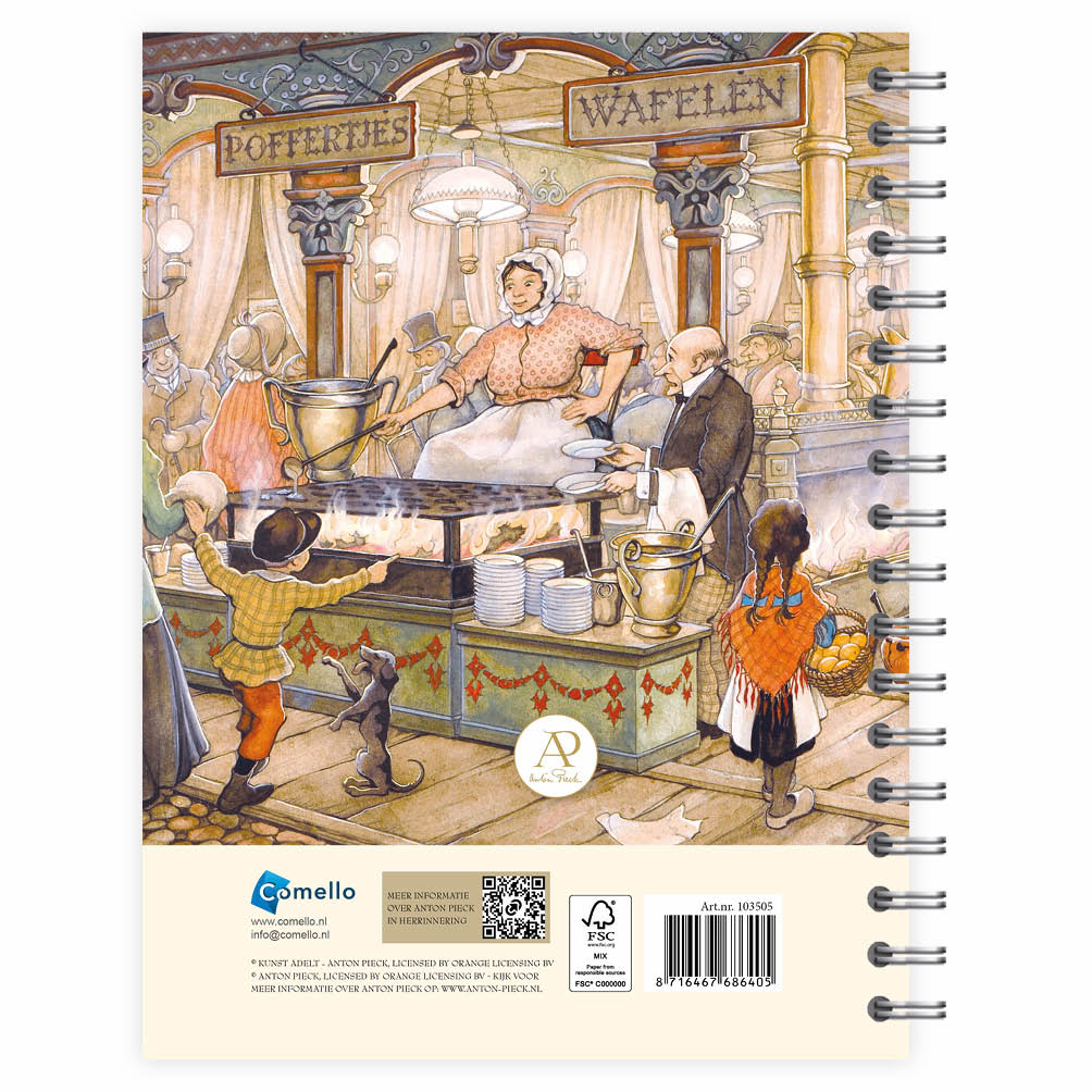 Comello Agenda 27 Anton Pieck Poffertjes