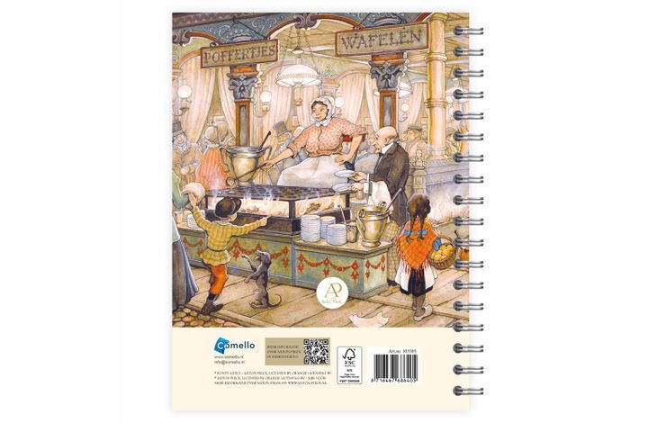Comello Agenda 27 Anton Pieck Poffertjes