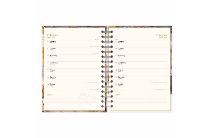 Comello Agenda 27 Anton Pieck Poffertjes
