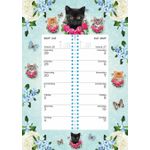 Weekomleg 27 Cats Blue