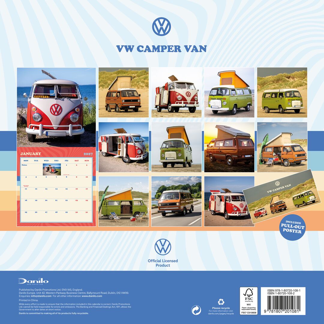 Danilo Kalender 27 VW Camper Vans dnl