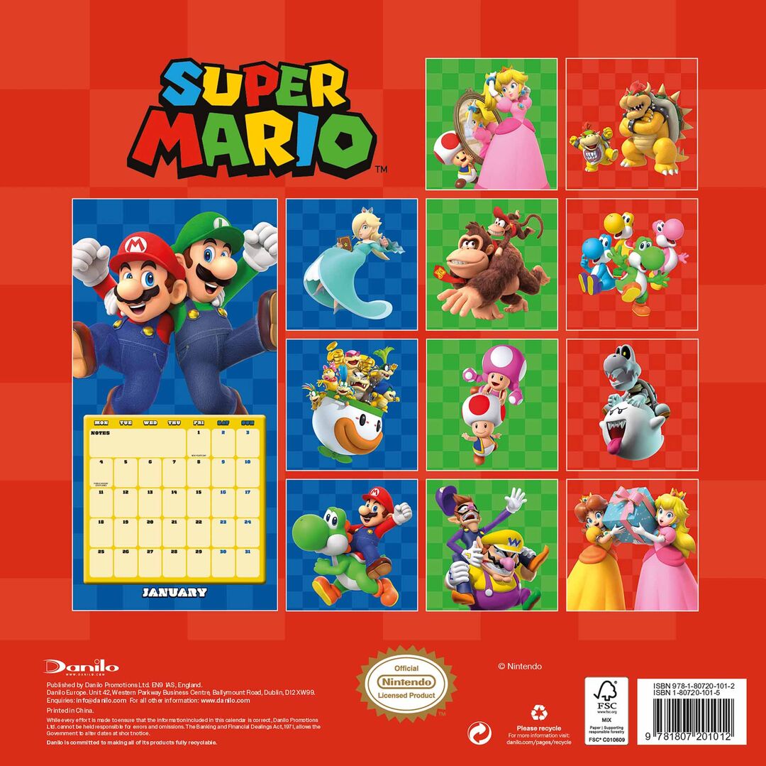 Danilo Kalender 27 Super Mario dnl