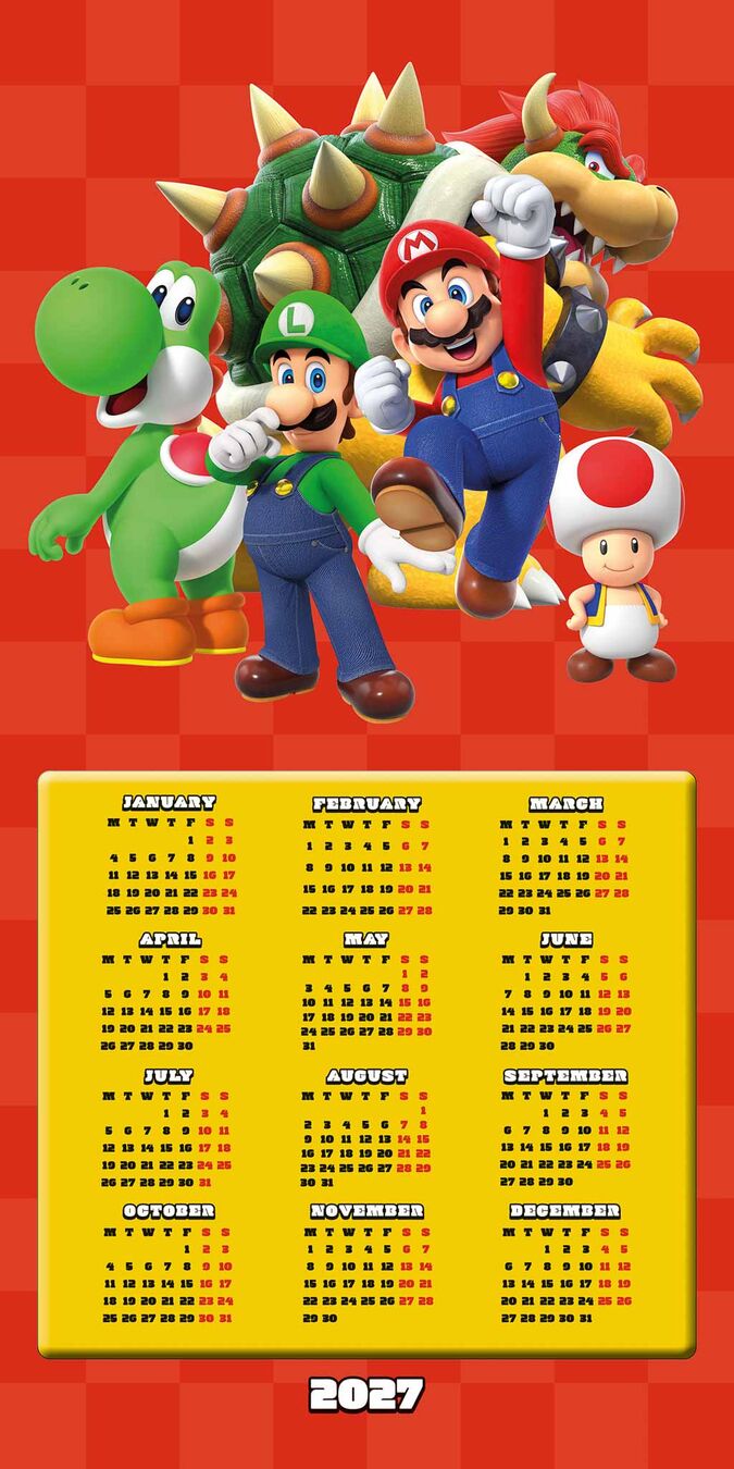 Danilo Kalender 27 Super Mario dnl