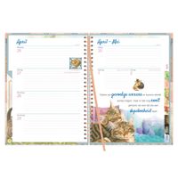Comello Agenda 27 Franciens Katten Blue