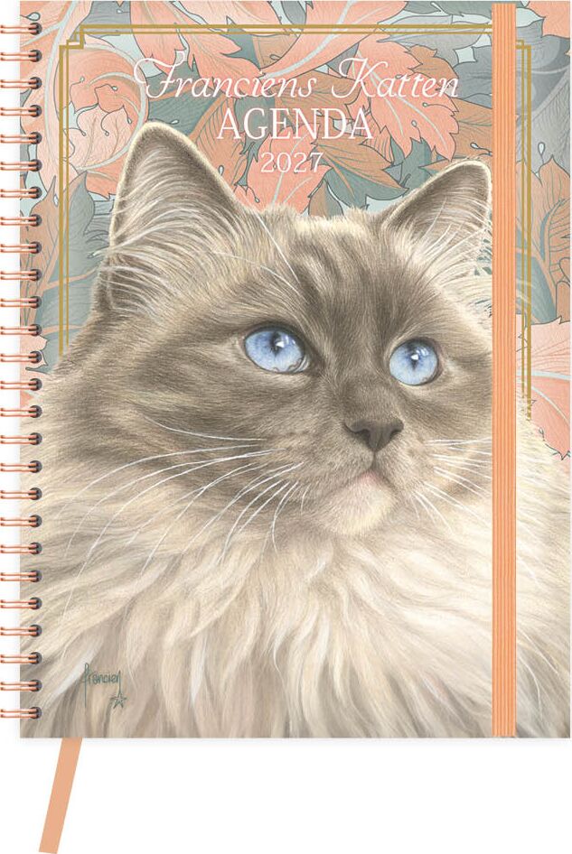 Comello Agenda 27 Franciens Katten Blue