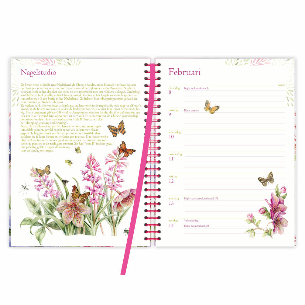 Comello Agenda 27 Janneke Brinkman Hibiscus