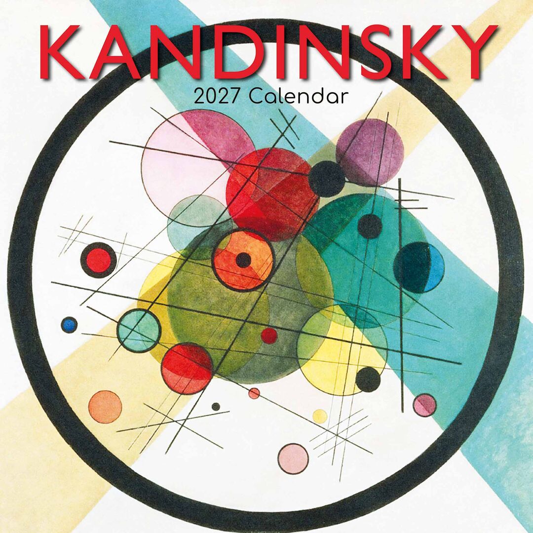 The Gifted Stationery Kalender 27 Kandinsky gtd