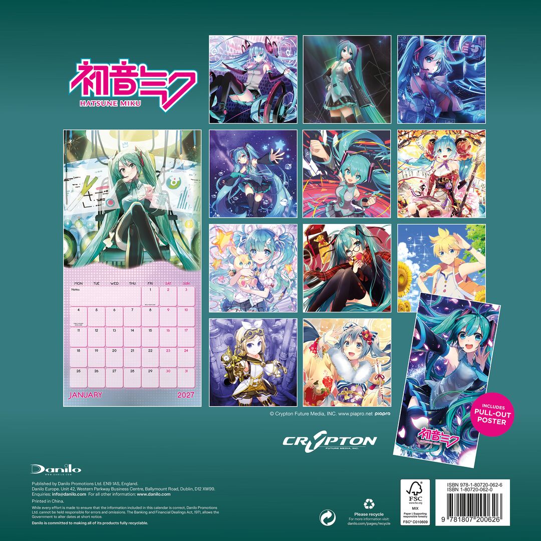 Danilo Kalender 27 Hatsune Miku dnl