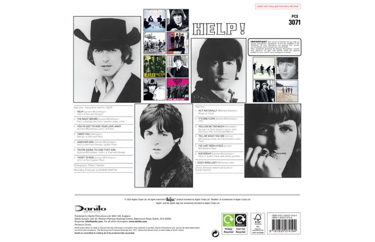 Danilo Kalender 26 Beatles The Record Sleeve dnl