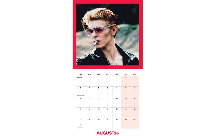 Danilo Kalender 26 David Bowie Record Sleeve dnl