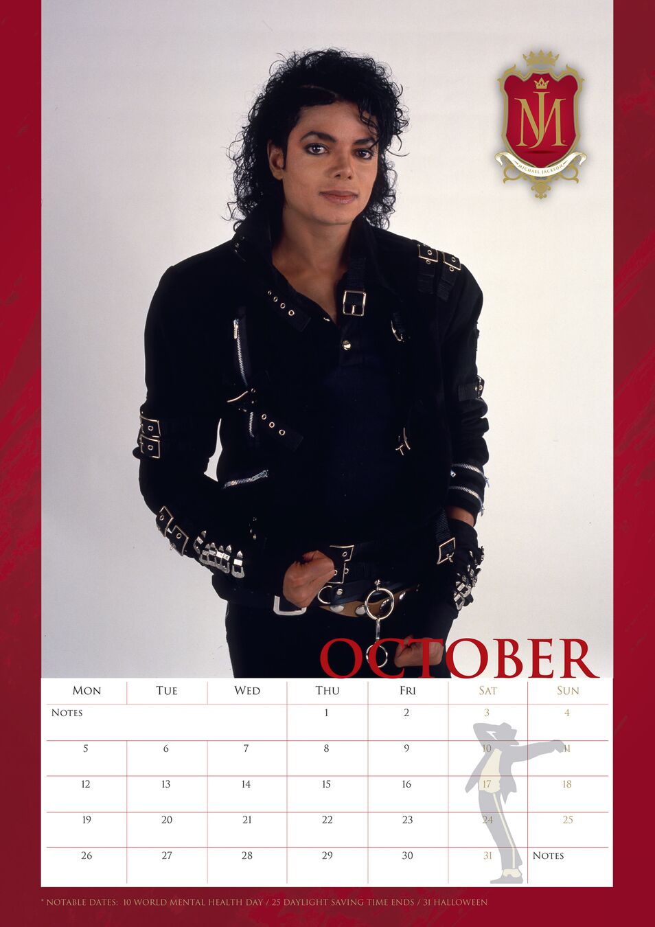 Danilo A3 Kalender 26 Michael Jackson dnl