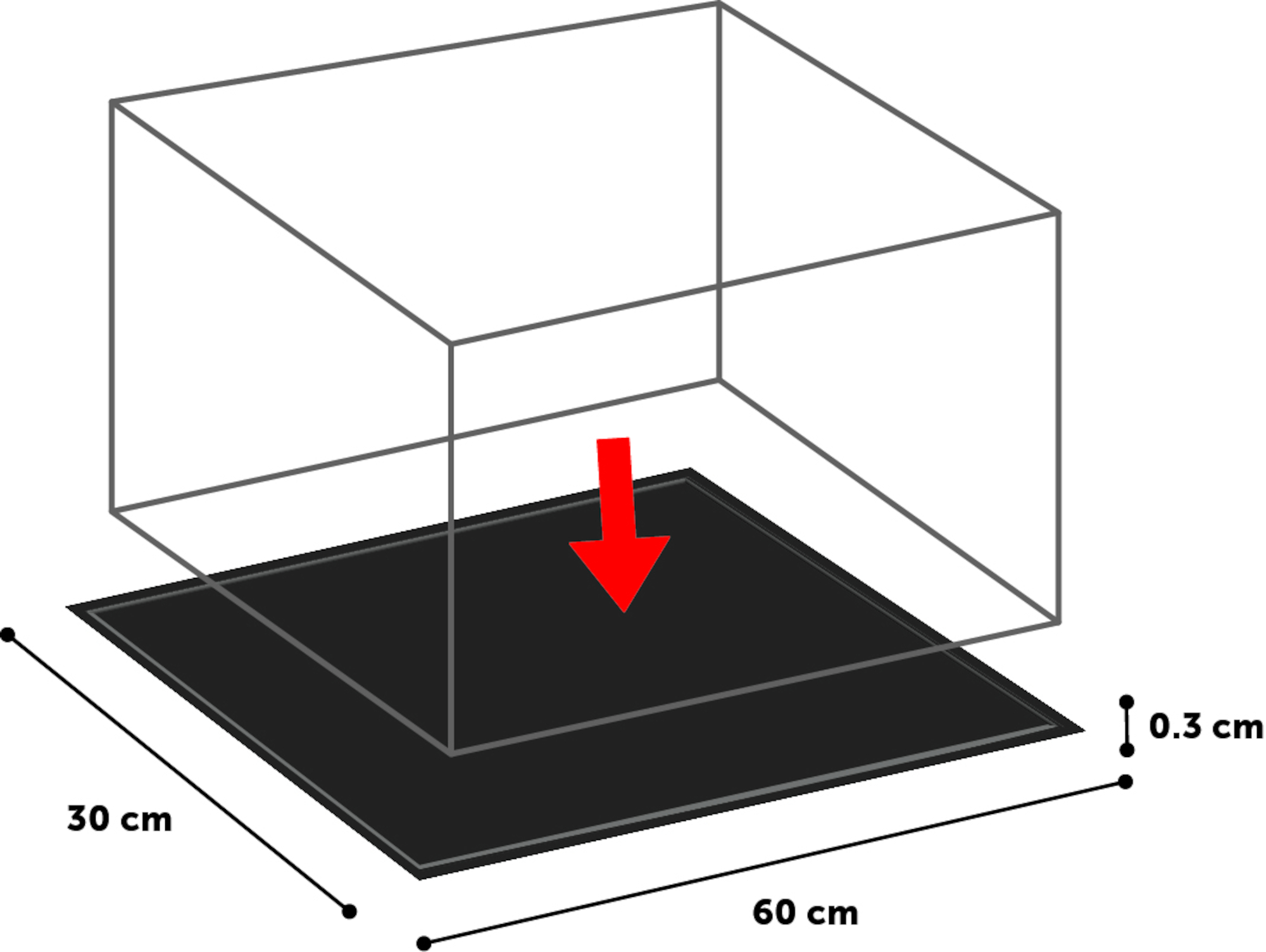 Flamingo Tapis pour aquarium Marlin Noir