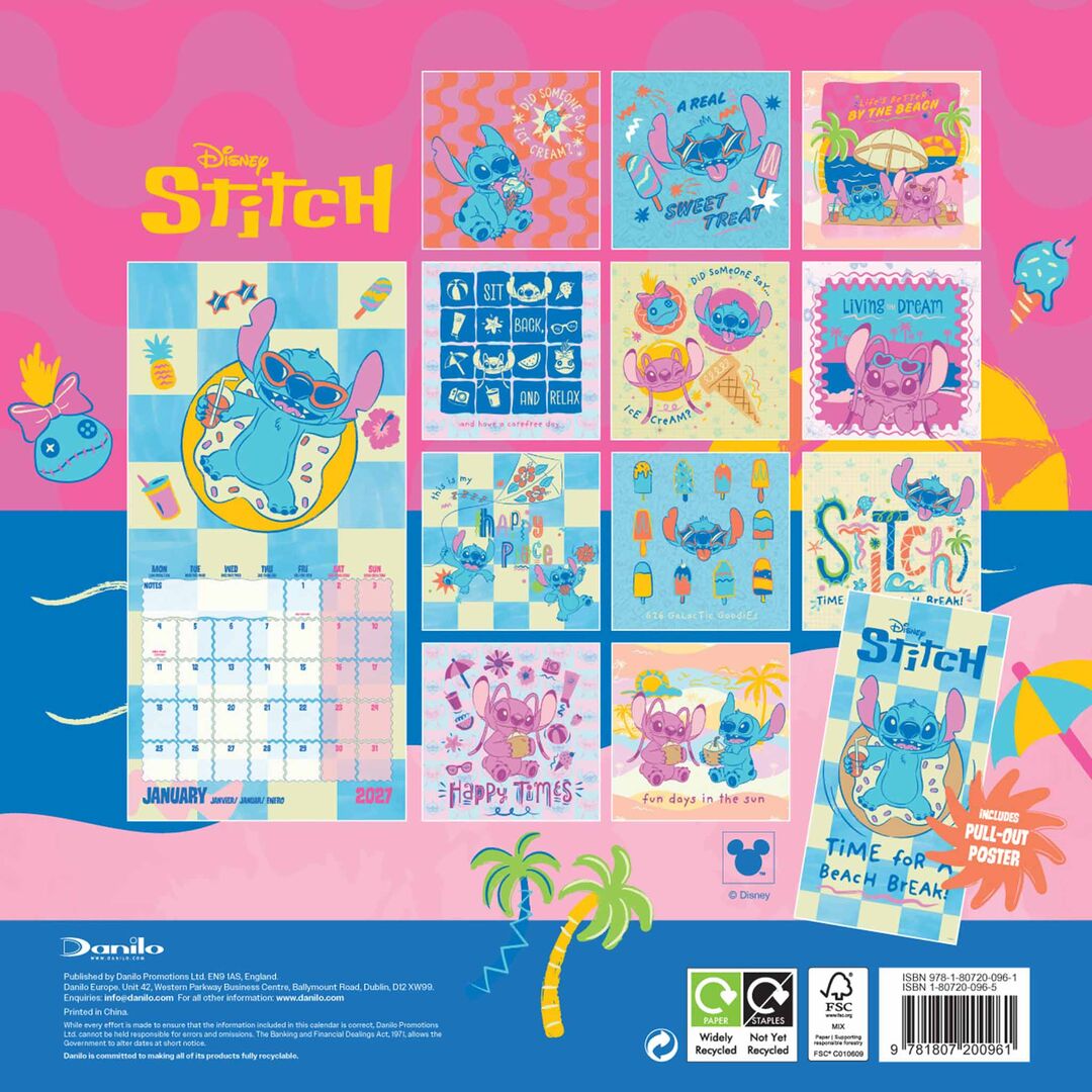 Danilo Kalender 27 Disney Stitch dnl