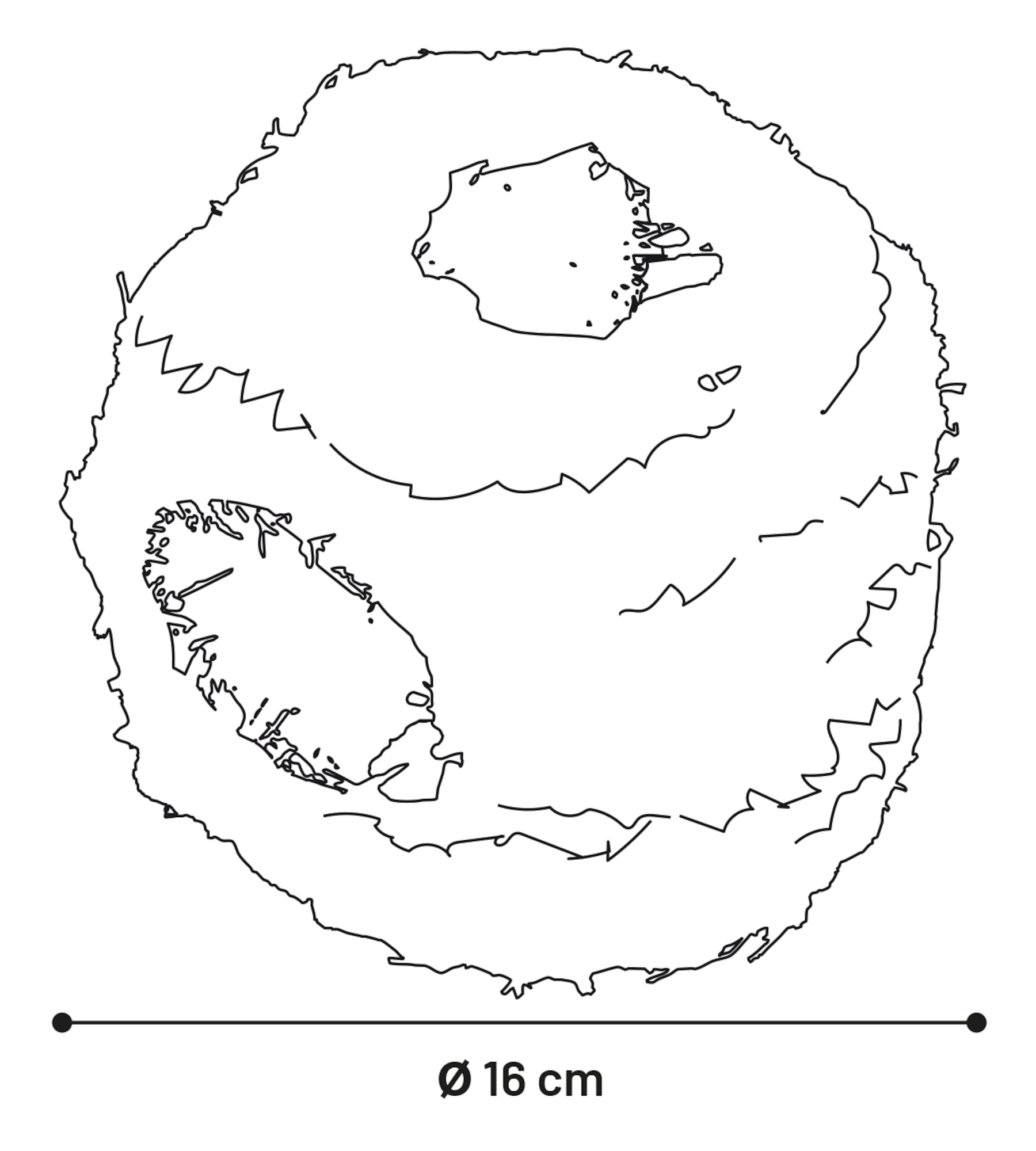 Flamingo  Ball Frelly Natural