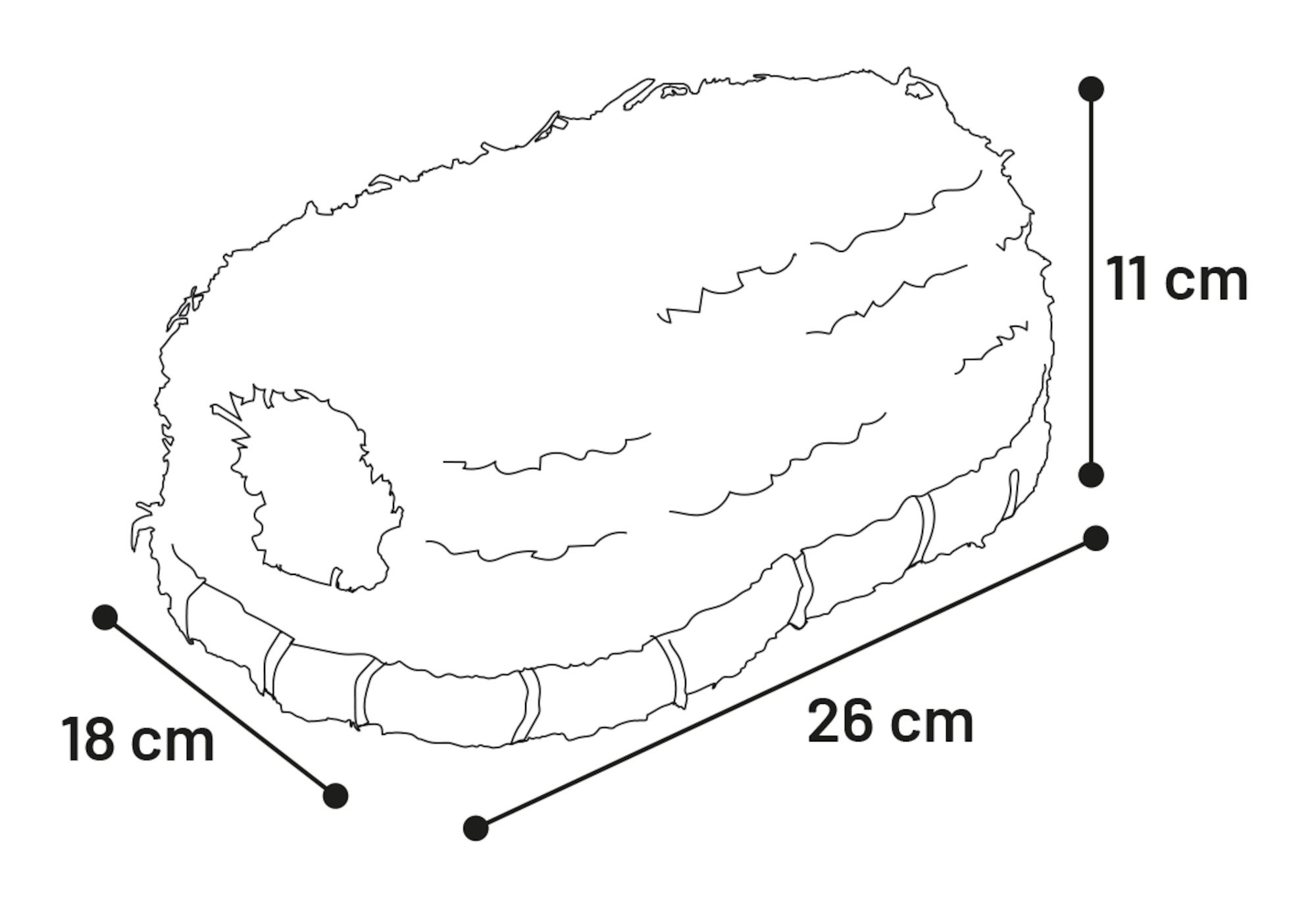 Flamingo  House Frelly Natural