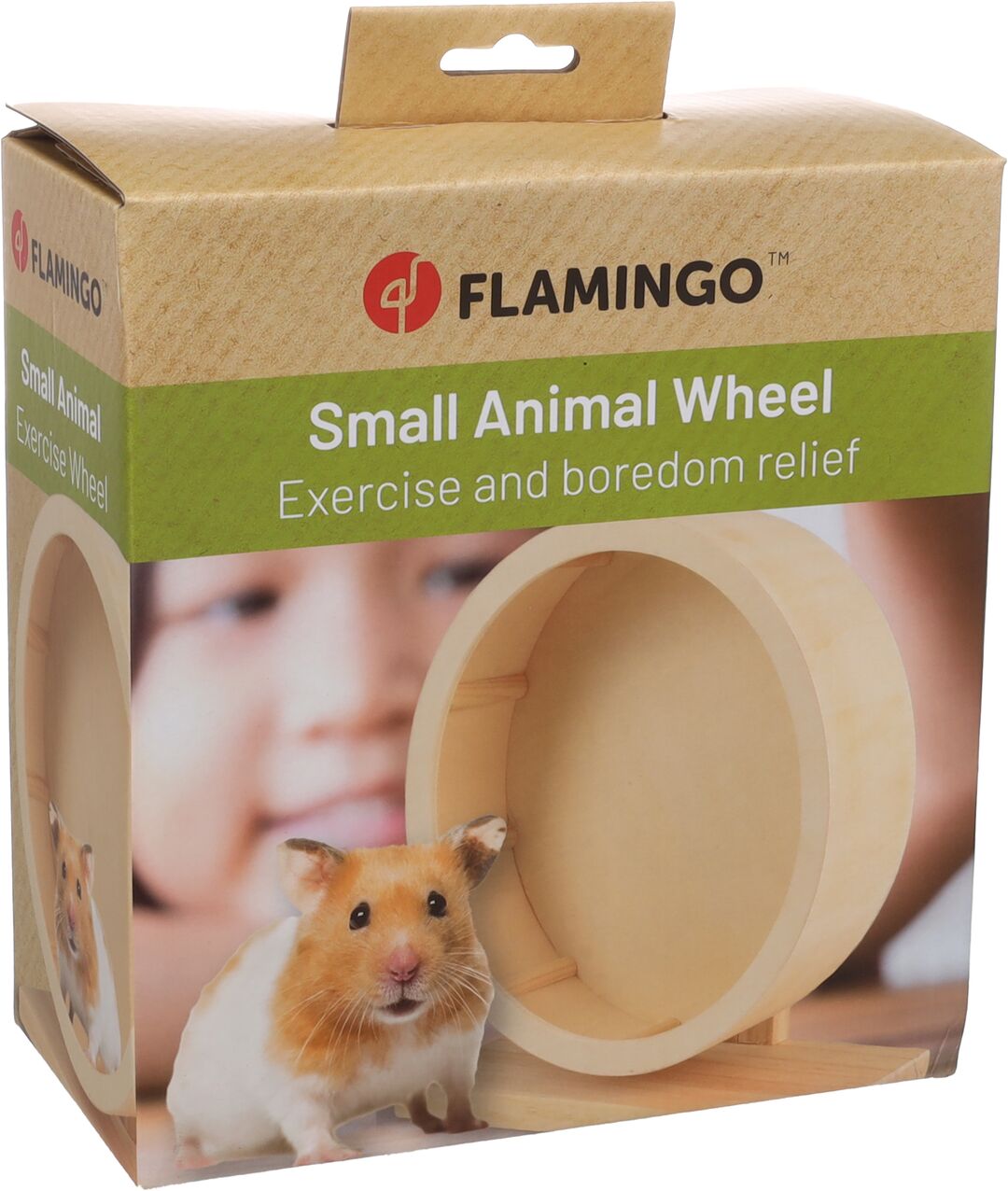 Flamingo Spielzeug Danco Laufrad Hellbraun