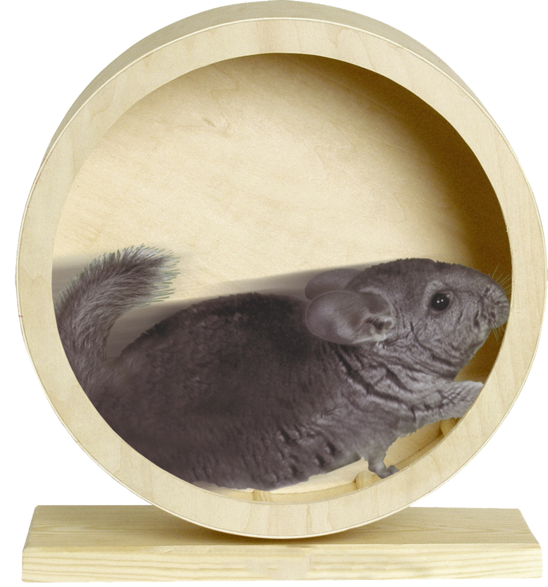 Flamingo Toy Danco Exercise wheel Light brown