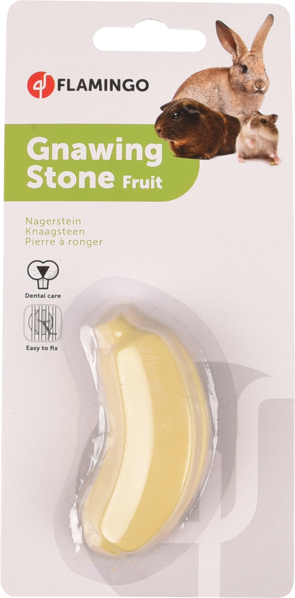 Flamingo Snacks Tutti frutti Gnawing stone Yellow