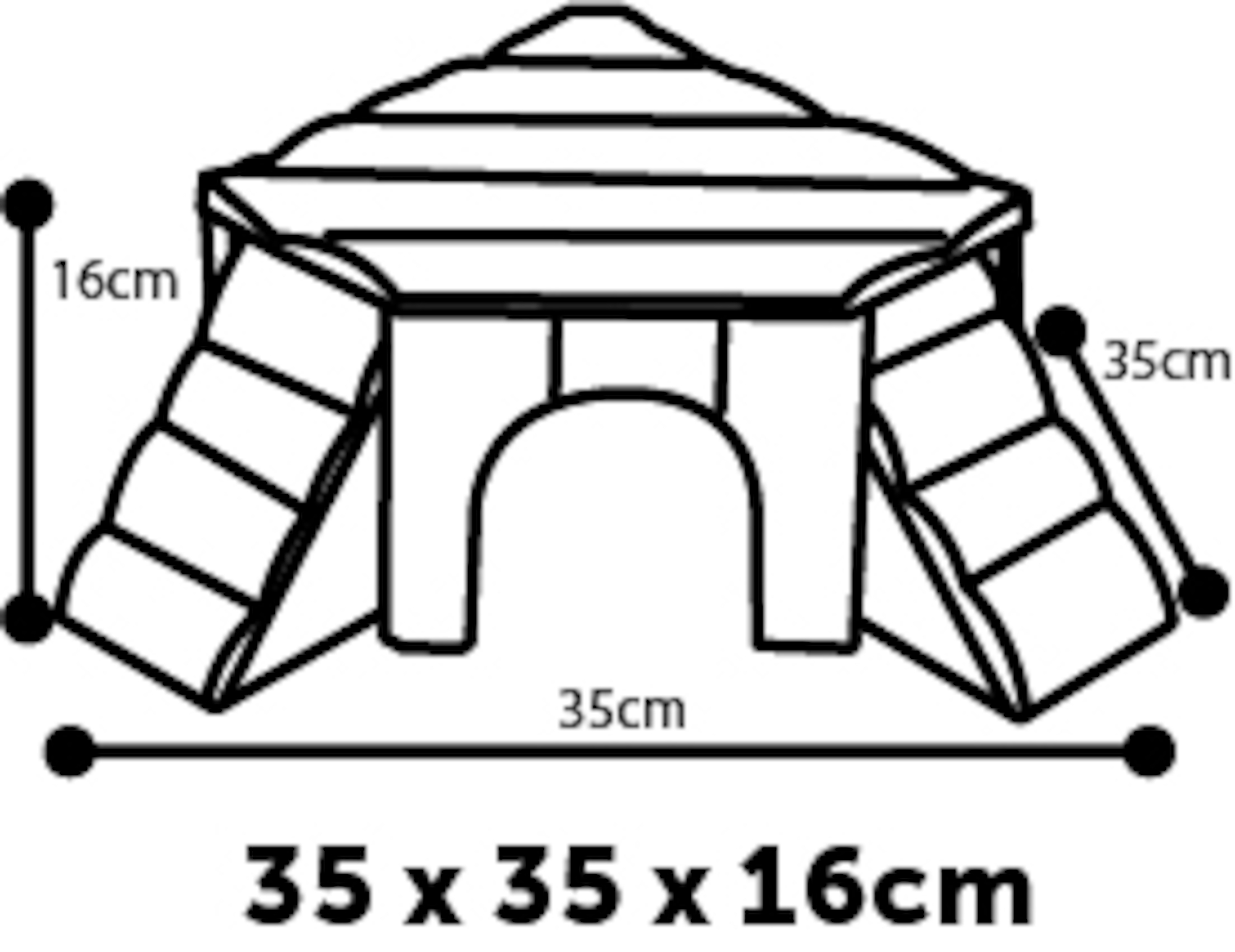 Flamingo Small animal house Vista Natural