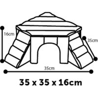 Flamingo Small animal house Vista Natural