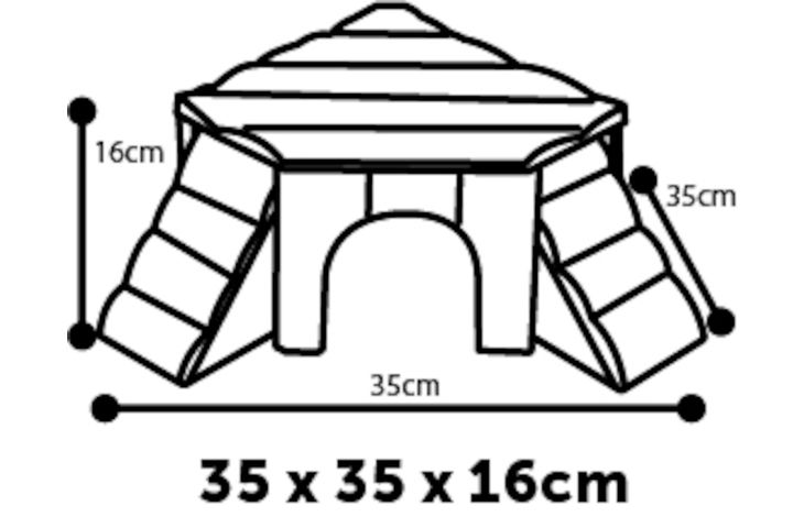 Flamingo Small animal house Vista Natural