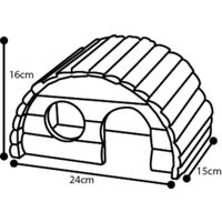 Flamingo Small animal house Ben Natural