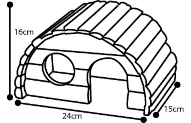 Flamingo Small animal house Ben Natural