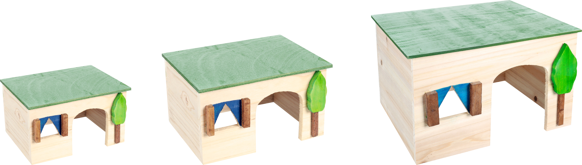 Flamingo Small animal house Ecco Natural