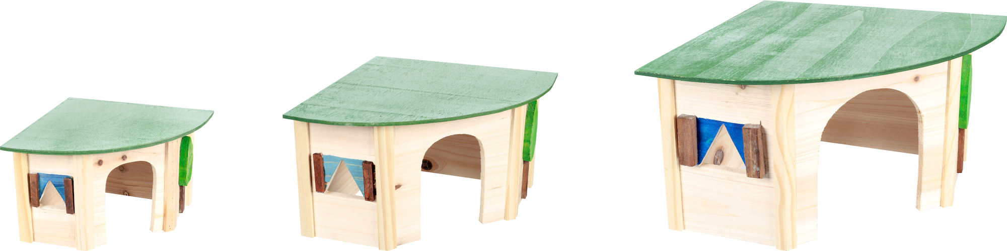 Flamingo Small animal house Ecco Bis Natural