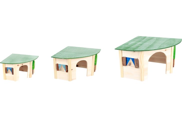 Flamingo Knaagdierhuis Ecco Bis Naturel