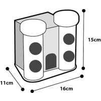 Flamingo Giocattolo Robin Castello Marrone chiaro