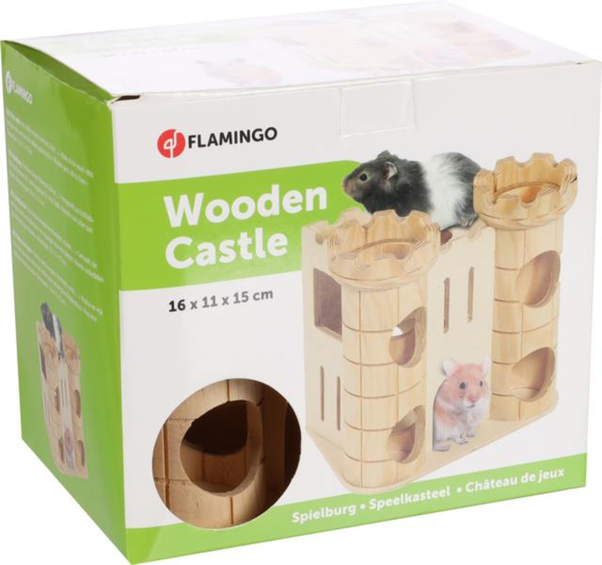 Flamingo Giocattolo Robin Castello Marrone chiaro