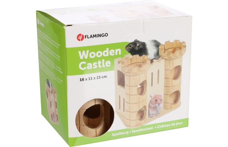 Flamingo Giocattolo Robin Castello Marrone chiaro