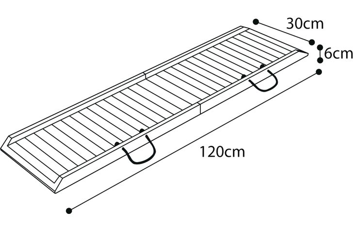 Flamingo Rampe pour chiens Vic Brun
