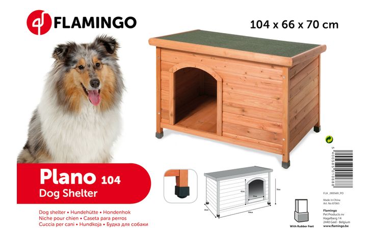 Flamingo Hok Plano Classic Bruin