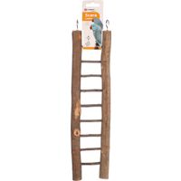 Flamingo Sittichspielzeug Scara Leiter  Braun