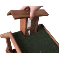 Flamingo Voederhuis met staander Mimir - Hout